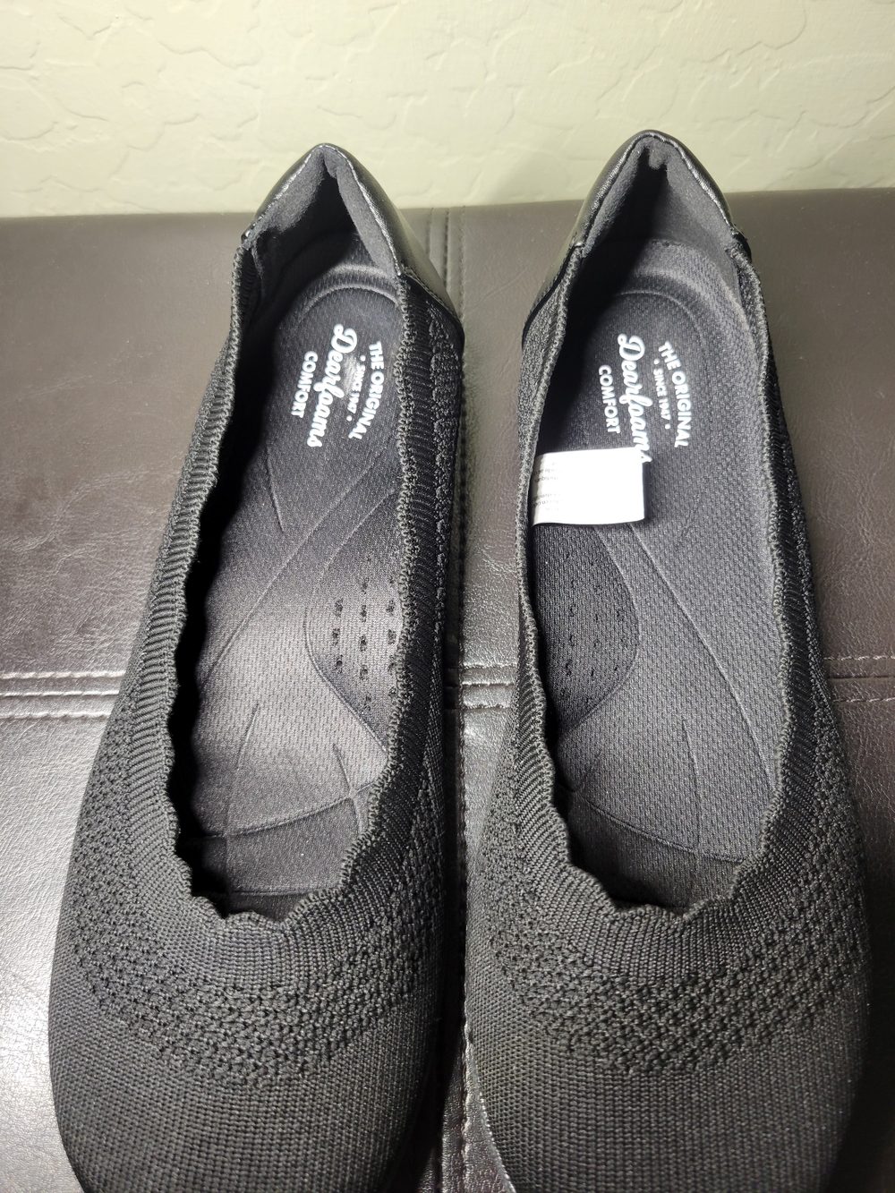 Dearfoams Misty Ballet Flats Womens Size 8